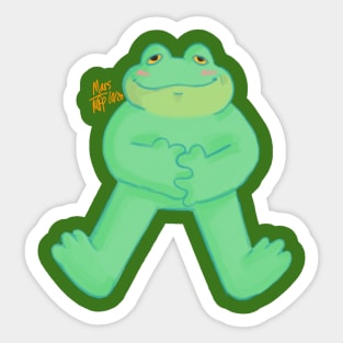 Froggy buddy Sticker